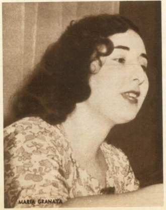 Retrato de María Granata