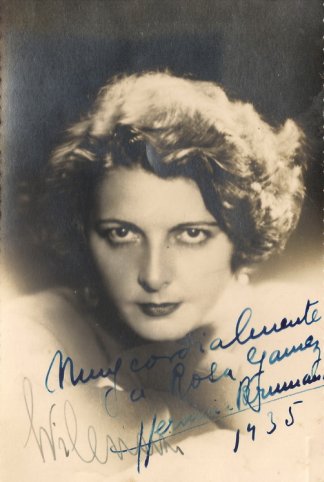 Retrato de Herminia Brumana